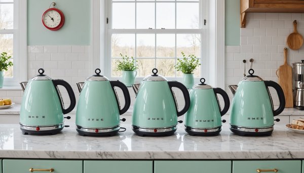 Les bouilloires Smeg : allier design rétro et performance
